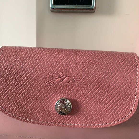 Longchamp Pink Long Handle Folding Bag - Picture 2 of 6